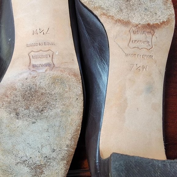 Talbots Brown Leather Pumps - Picture 9 of 10